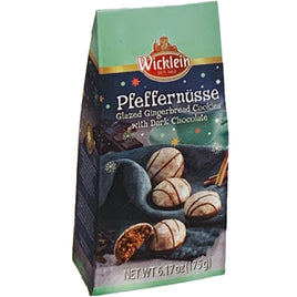 Wicklein Pfeffernusse with Dark Chocolate Drizzle 6.17oz Bag