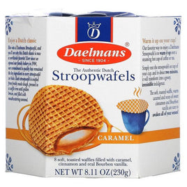 Daelmans Stroopwafels Caramel  7oz Hexagon Box