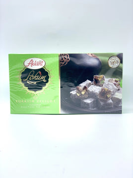 Akkent Lokum Traditional Turkish Delight with Pistachio – Authentic