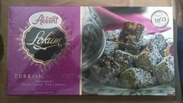 Akkent Lokum Turkish Delight – Fig & Walnut, Authentic Turkish Treat
