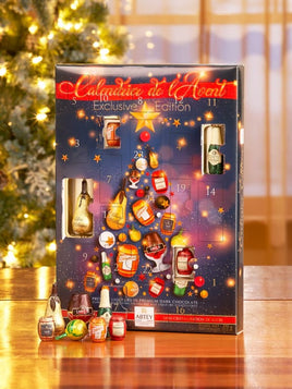 Abtey Liqueurs in Dark Chocolate Advent Calendar 2024 9.5oz