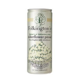 Folkington's Elderflower Presse 8.5fl oz/can (4 cans per order)