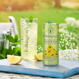 Folkington's Lemon & Mint Presse 8.5fl oz/can (4 cans per order)