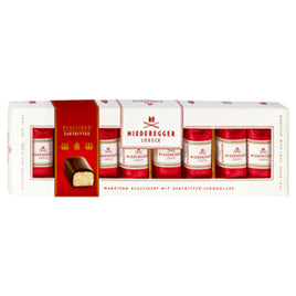 Niedergger Lübeck Marzipan with Dark Chocolate 3.5oz Window Gift Box