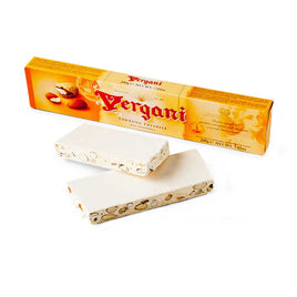 Vergani Torrone Friabile Crunchy Nougat with Almond 7.05oz Bar