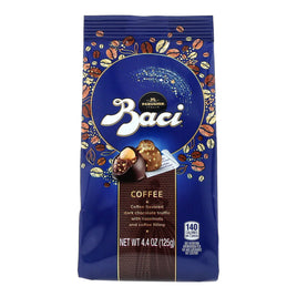 Baci Dark Chocolate Truffle with Hazelnuts & Coffee Filling 4.4oz Bag, Christmas Favorite