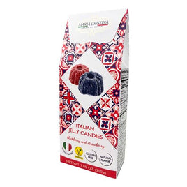 Maria Cristina Italian Vegan Strawberry Blackberry Jelly Candies 7.05oz Box
