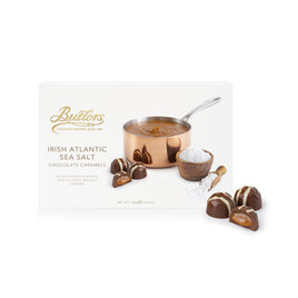 Butlers Irish Atlantic Sea Salt Chocolate Caramels 4.41oz Gift Box