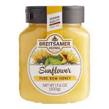 Breitsamer Creamy Sunflower Honey 17.6oz Jar