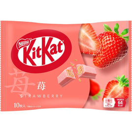 Japanese Kitkat Strawberry Chocolate 4.38oz Bag