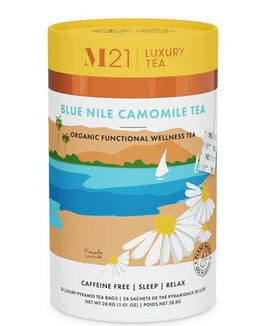 Metropolitan Tea M21 Luxury Blue Nile Camomile Tea 24 Pyramid Bags
